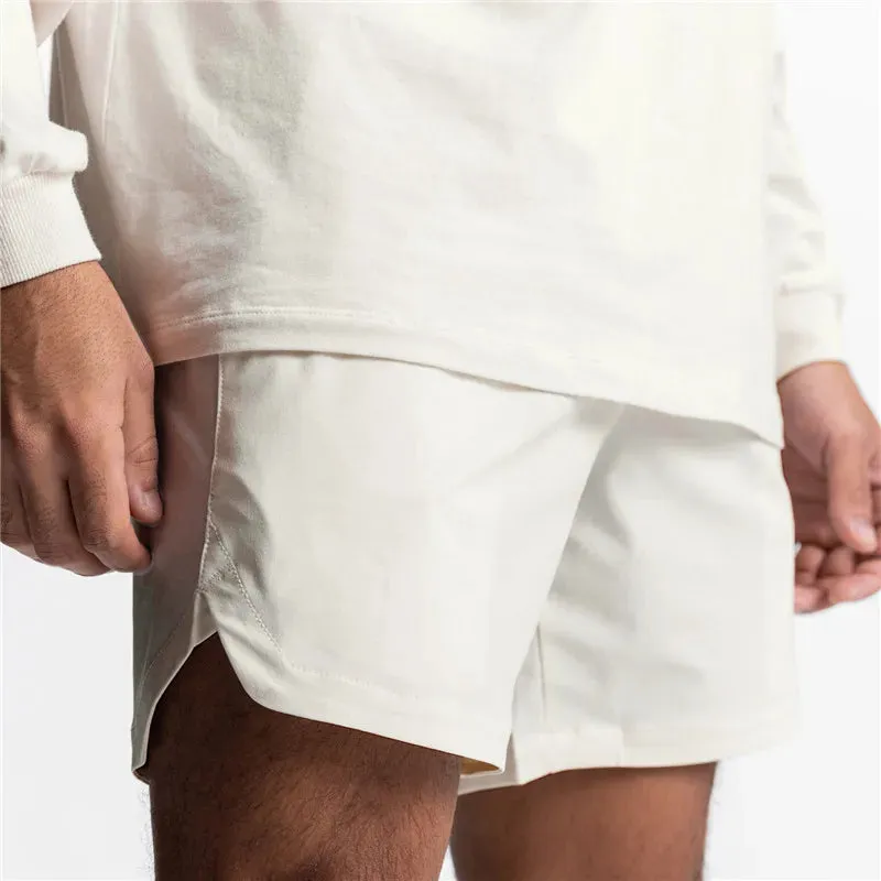 2 in 1 quick dry fitness and exercising shorts