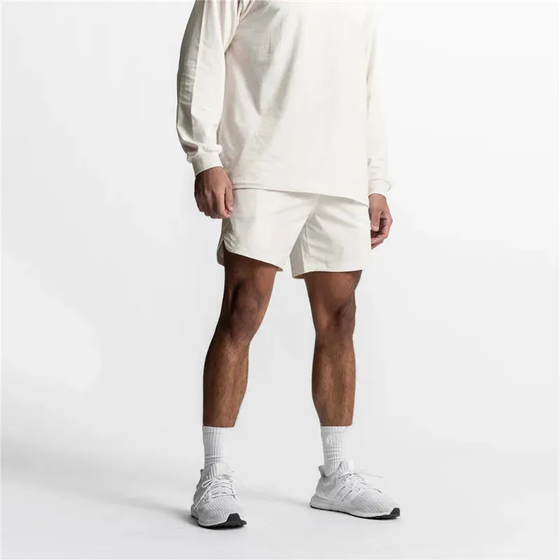 2 in 1 quick dry fitness and exercising shorts