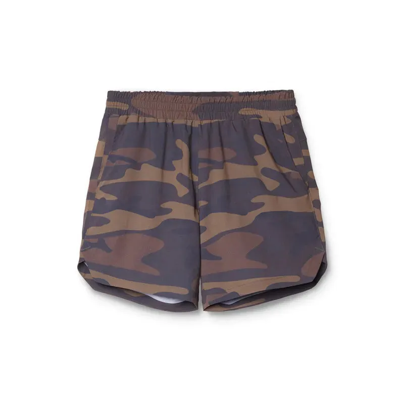 2 in 1 quick dry fitness and exercising shorts
