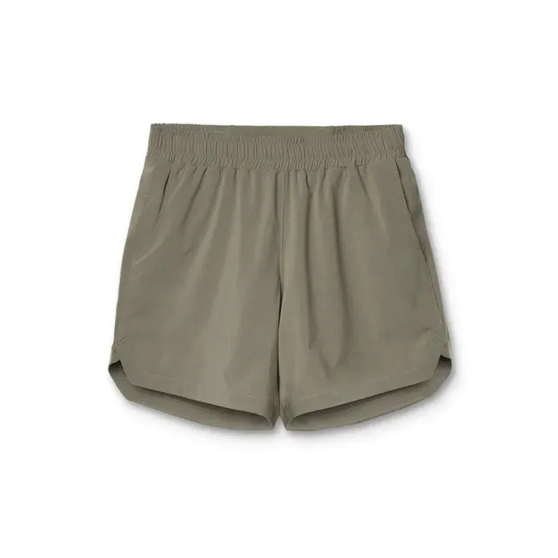 2 in 1 quick dry fitness and exercising shorts