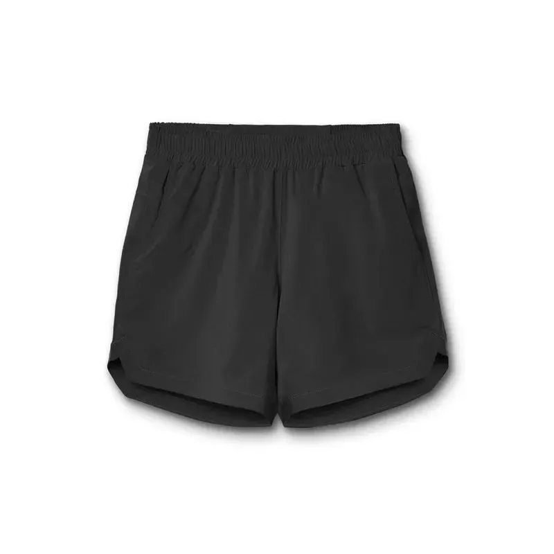 2 in 1 quick dry fitness and exercising shorts