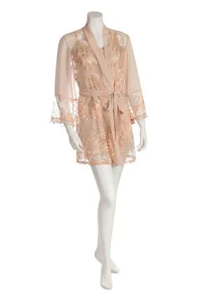 278 From The Heart Embroidered Cover Up