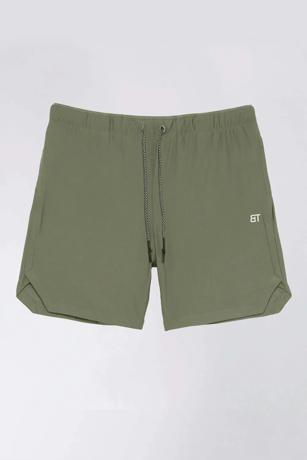 8100 . AirPro Regular-Fit Shorts - Military Green