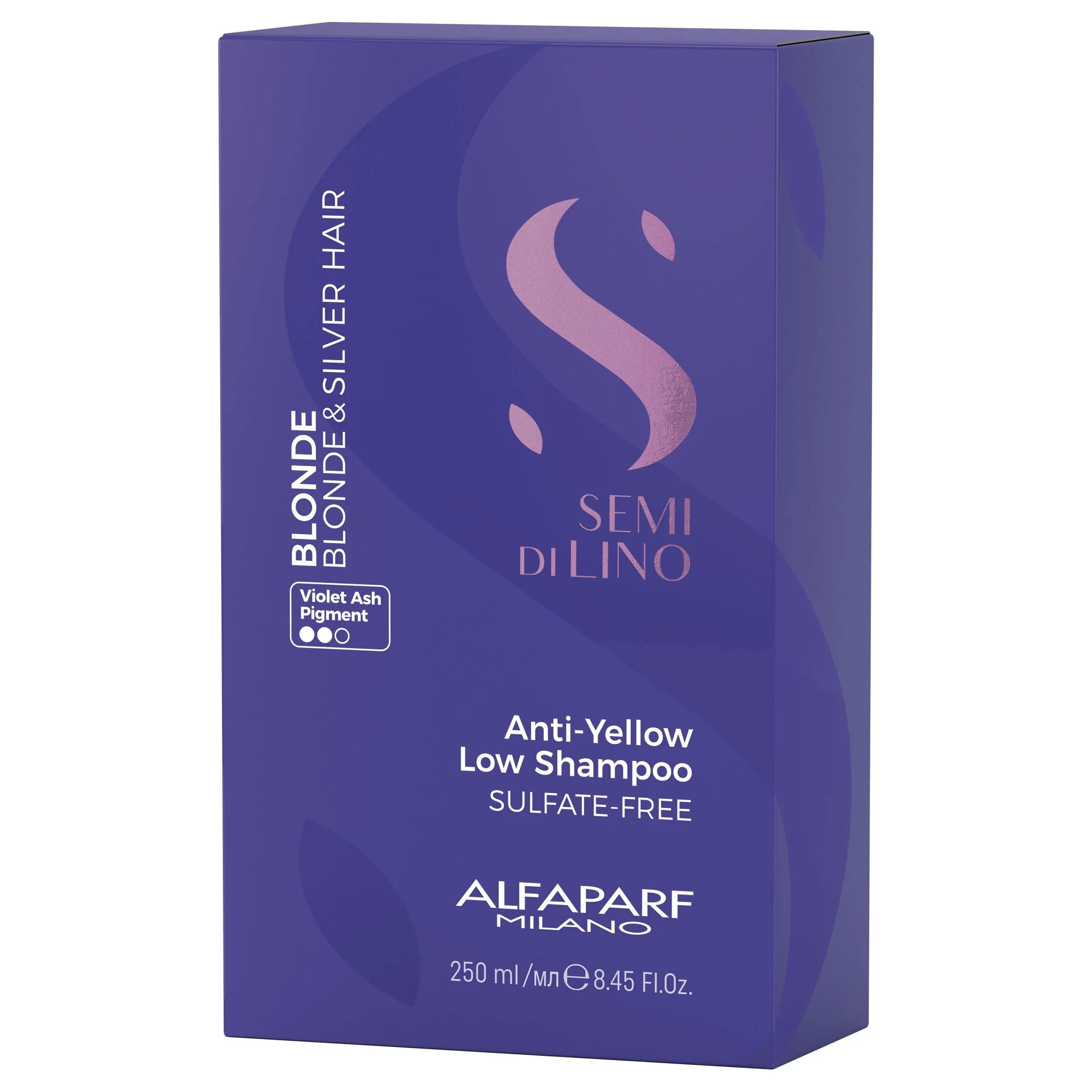 Alfaparf Milano Semi Di Lino Blonde Anti-Yellow Low Shampoo 250ml
