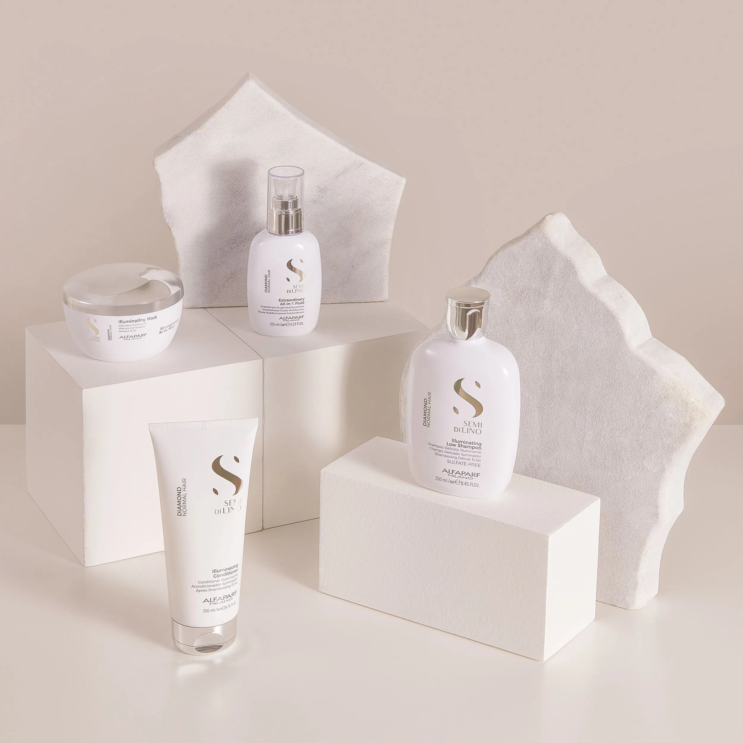 Alfaparf Milano Semi Di Lino Diamond Illuminating Low Shampoo 250ml