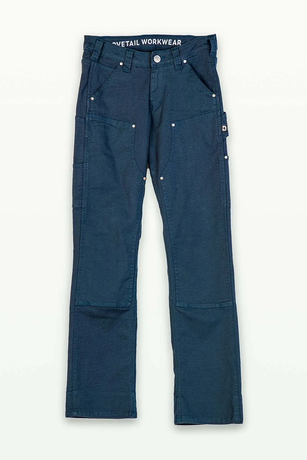 Anna Taskpant in Uniform Navy Canvas