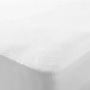 Aria Terry Towelling Waterproof Double Mattress Protector