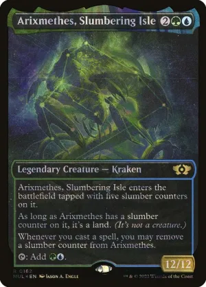 Arixmethes, Slumbering Isle (Halo Foil) (MUL)