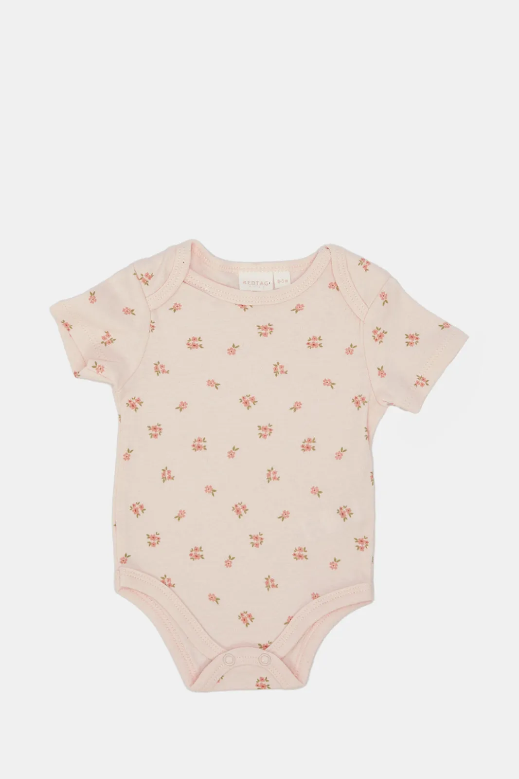 Baby Pink Printed Gift Set (5 Piece)
