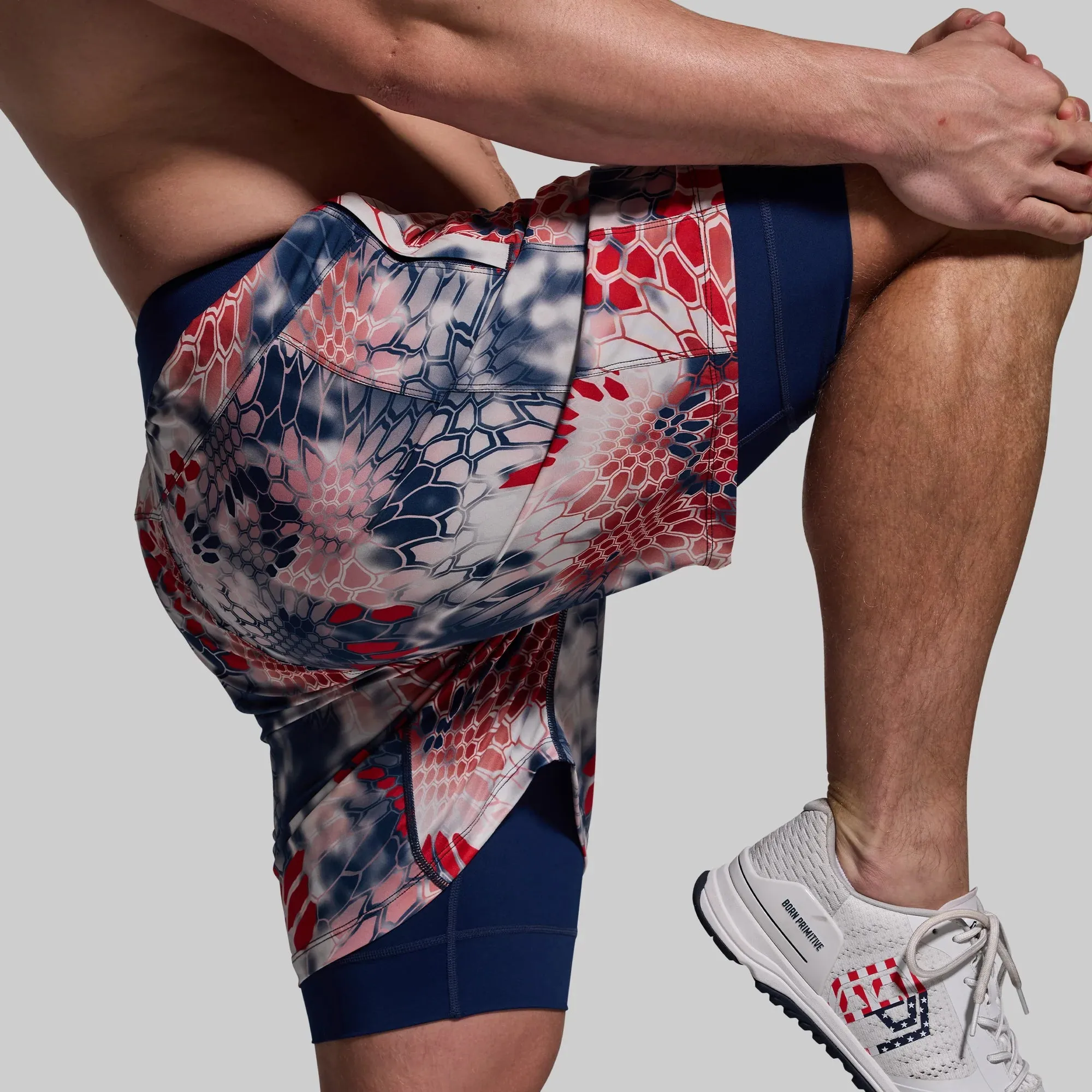 Born Primitive Versatile Short with Compression 7"