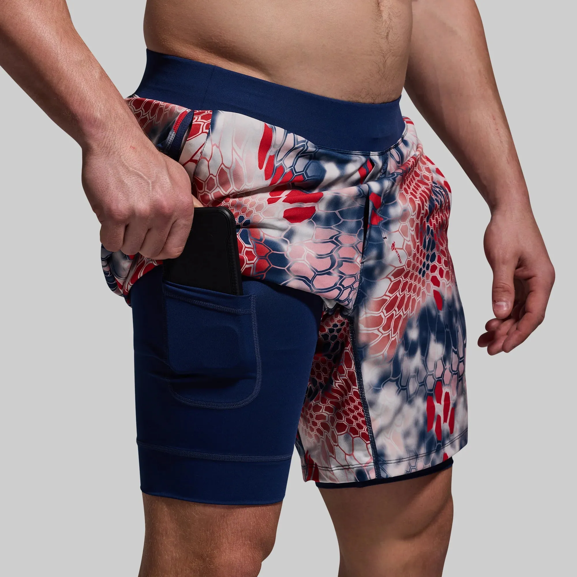 Born Primitive Versatile Short with Compression 7"