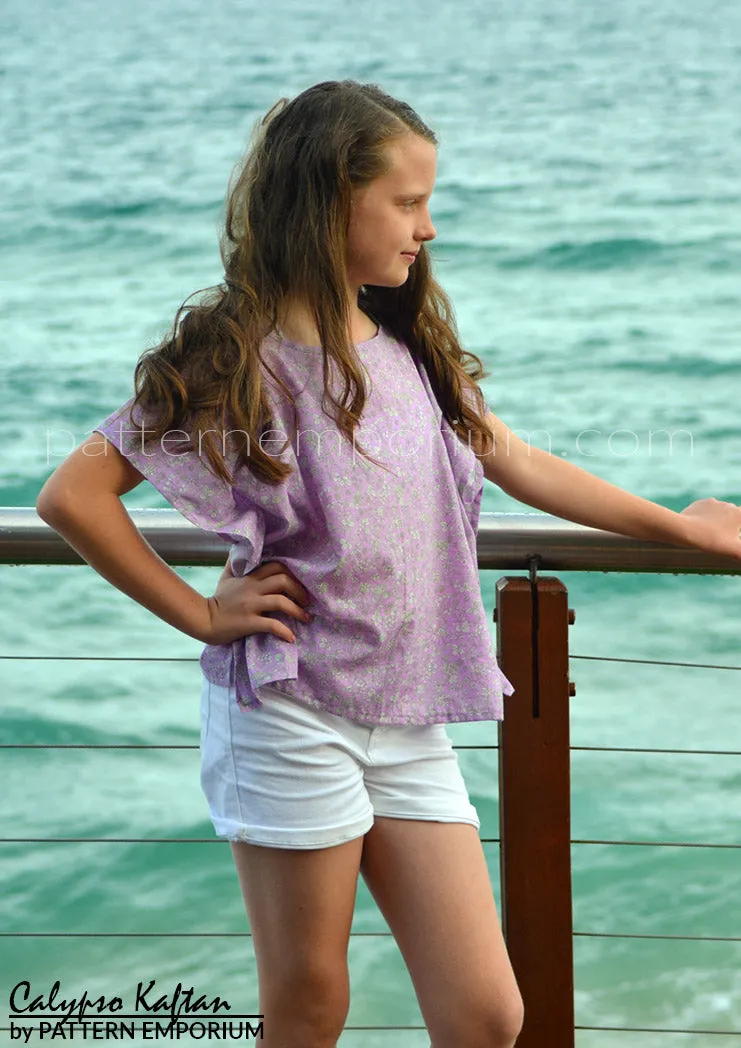 Calypso Kaftan Neckline | Add-on Sewing Pattern