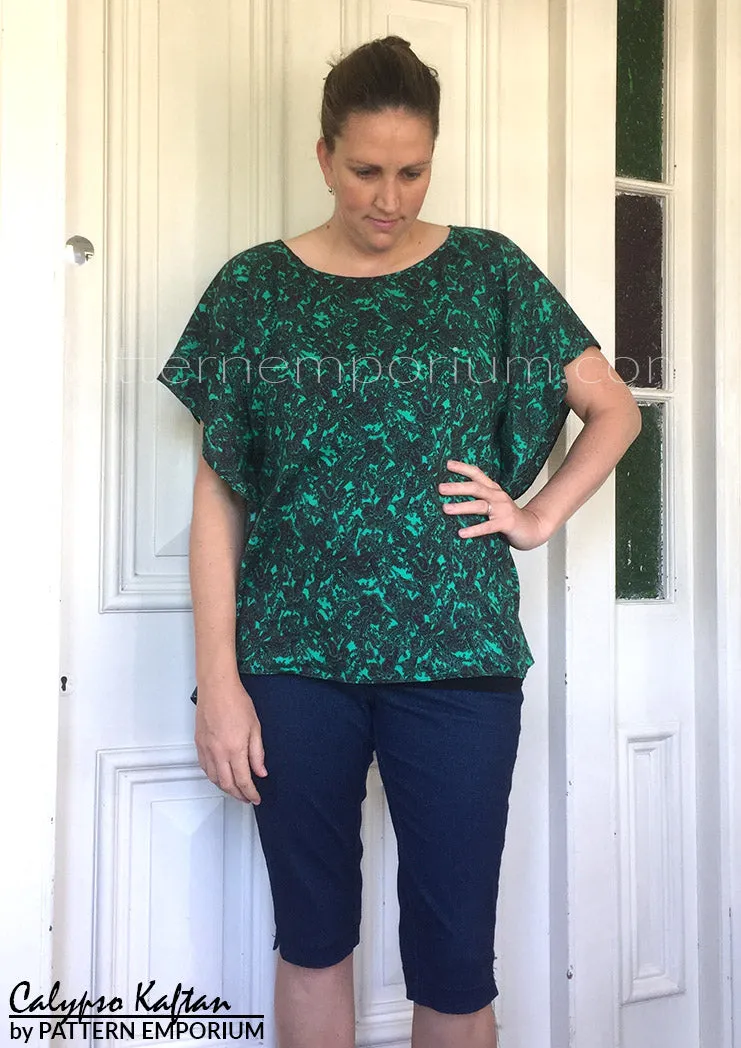 Calypso Kaftan Neckline | Add-on Sewing Pattern