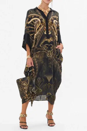 Camilla - Nouveau Noir Batwing Kaftan