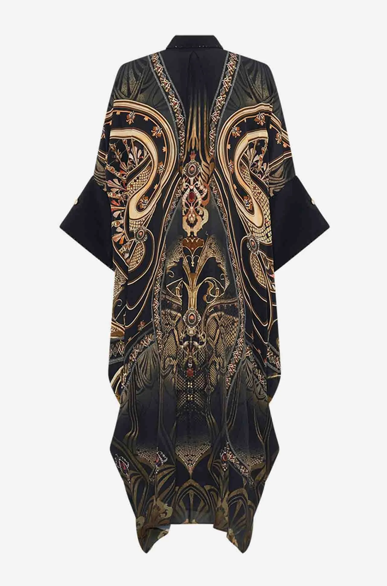 Camilla - Nouveau Noir Batwing Kaftan