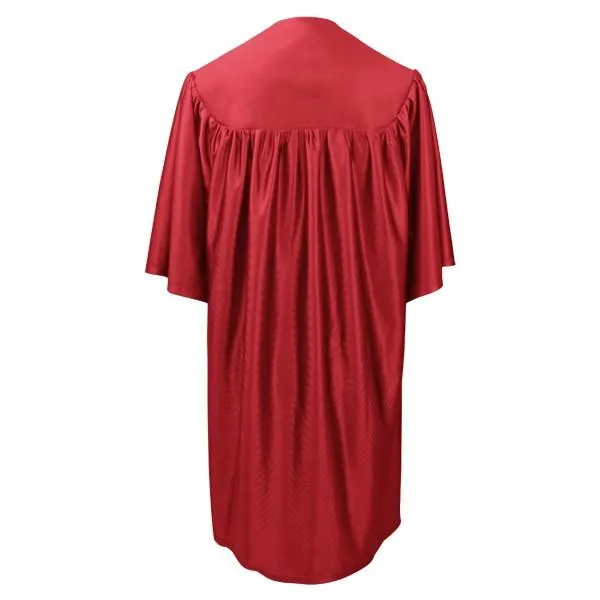 Child's Shiny Red Choir Robe