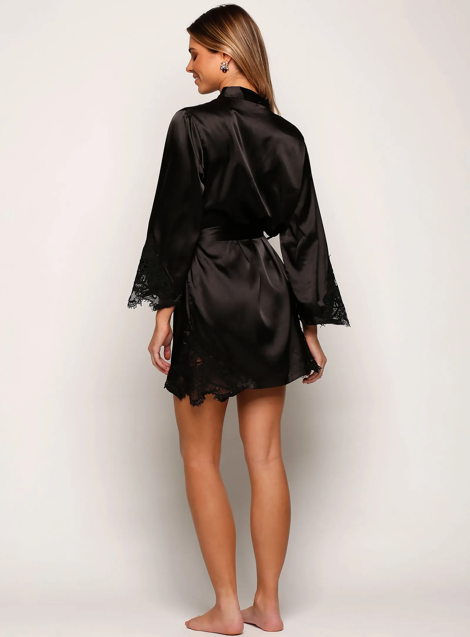 Cologne Satin Robe
