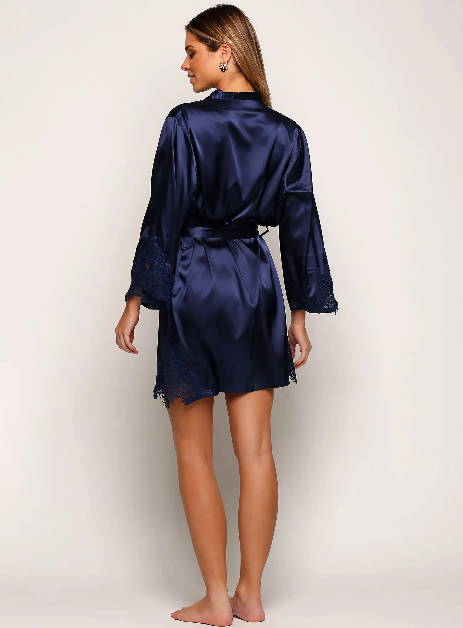 Cologne Satin Robe