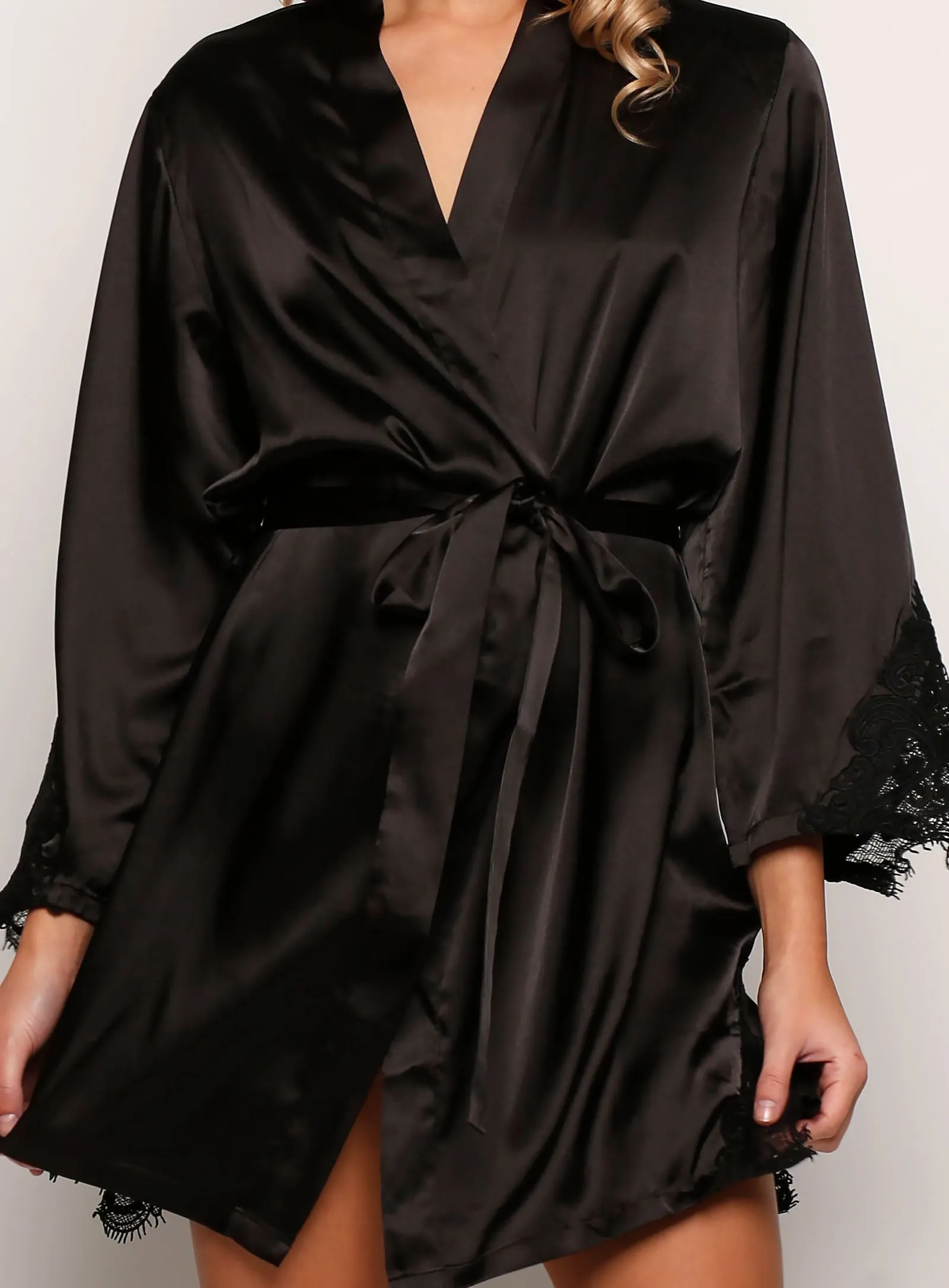 Cologne Satin Robe