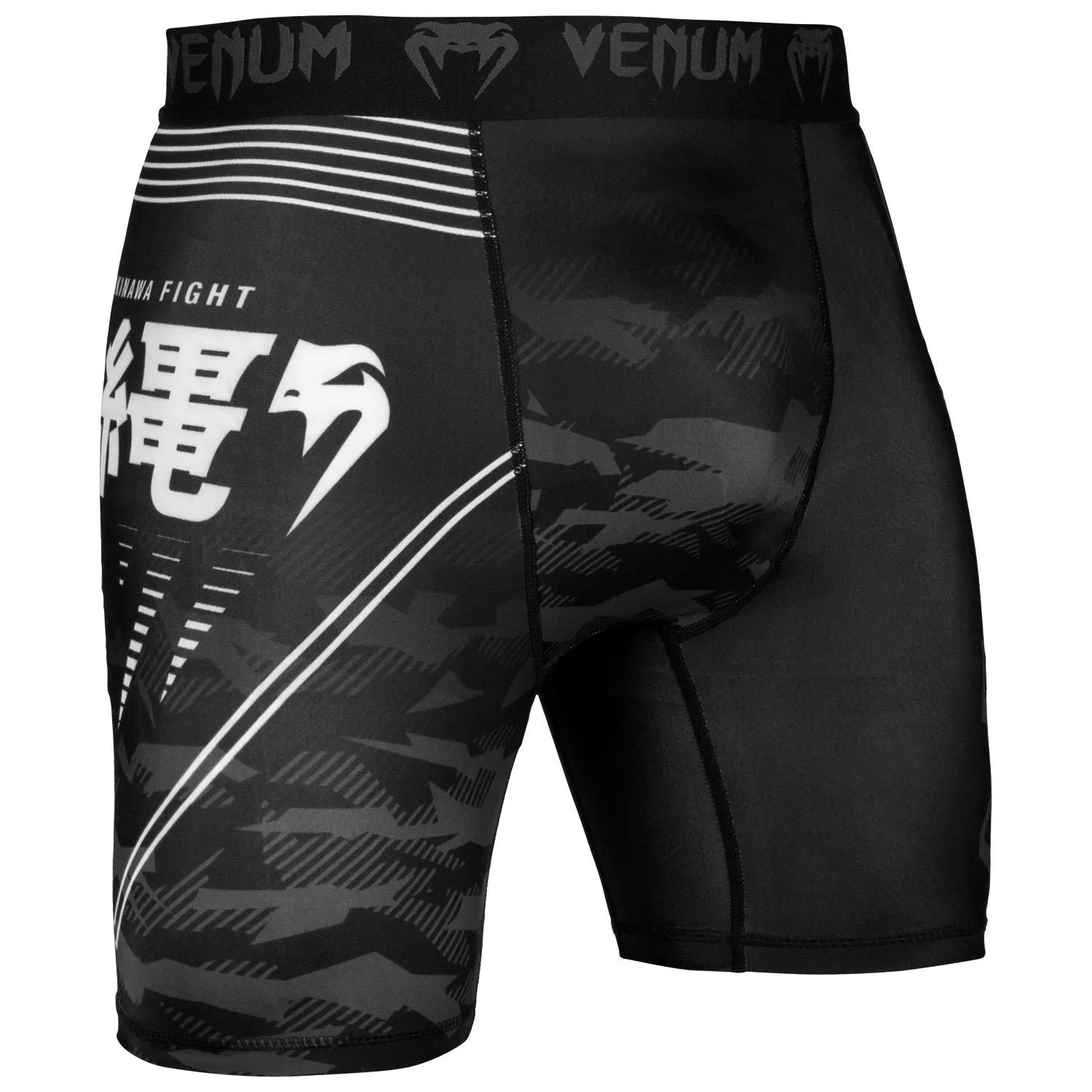 Compression Shorts - Venum - Okinawa 2.0 - Black-White