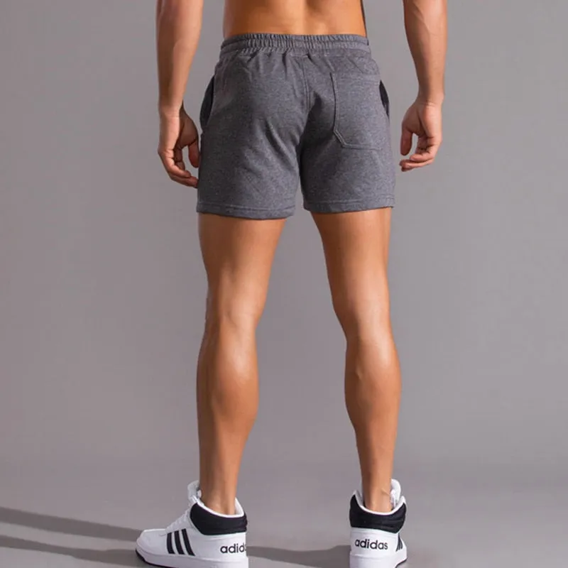 Cotton Casual Jogging Shorts Quick Dry Fitness Running Shorts Fashion Men Short Pants