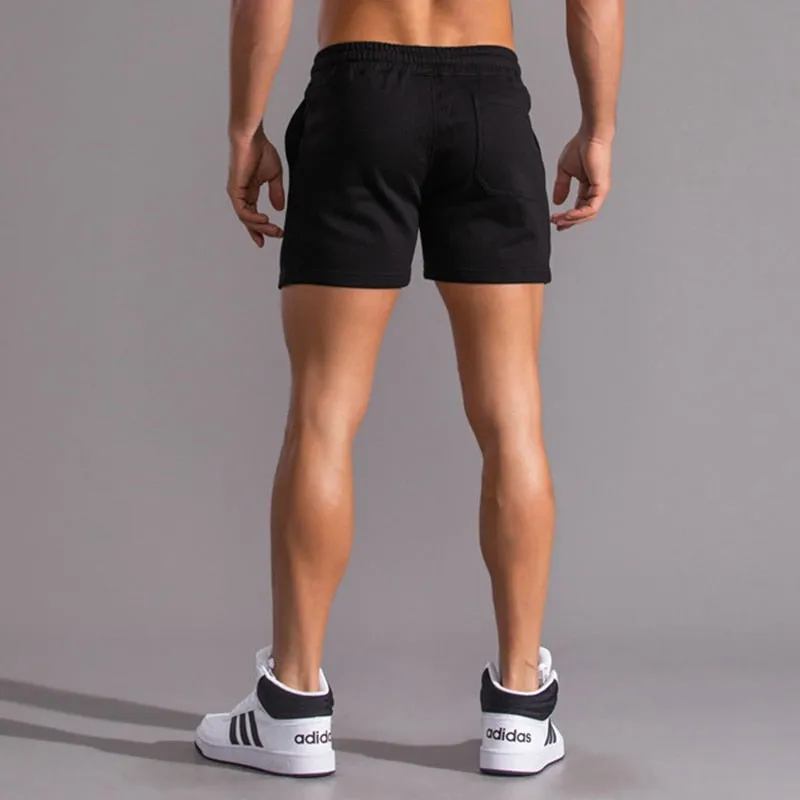 Cotton Casual Jogging Shorts Quick Dry Fitness Running Shorts Fashion Men Short Pants