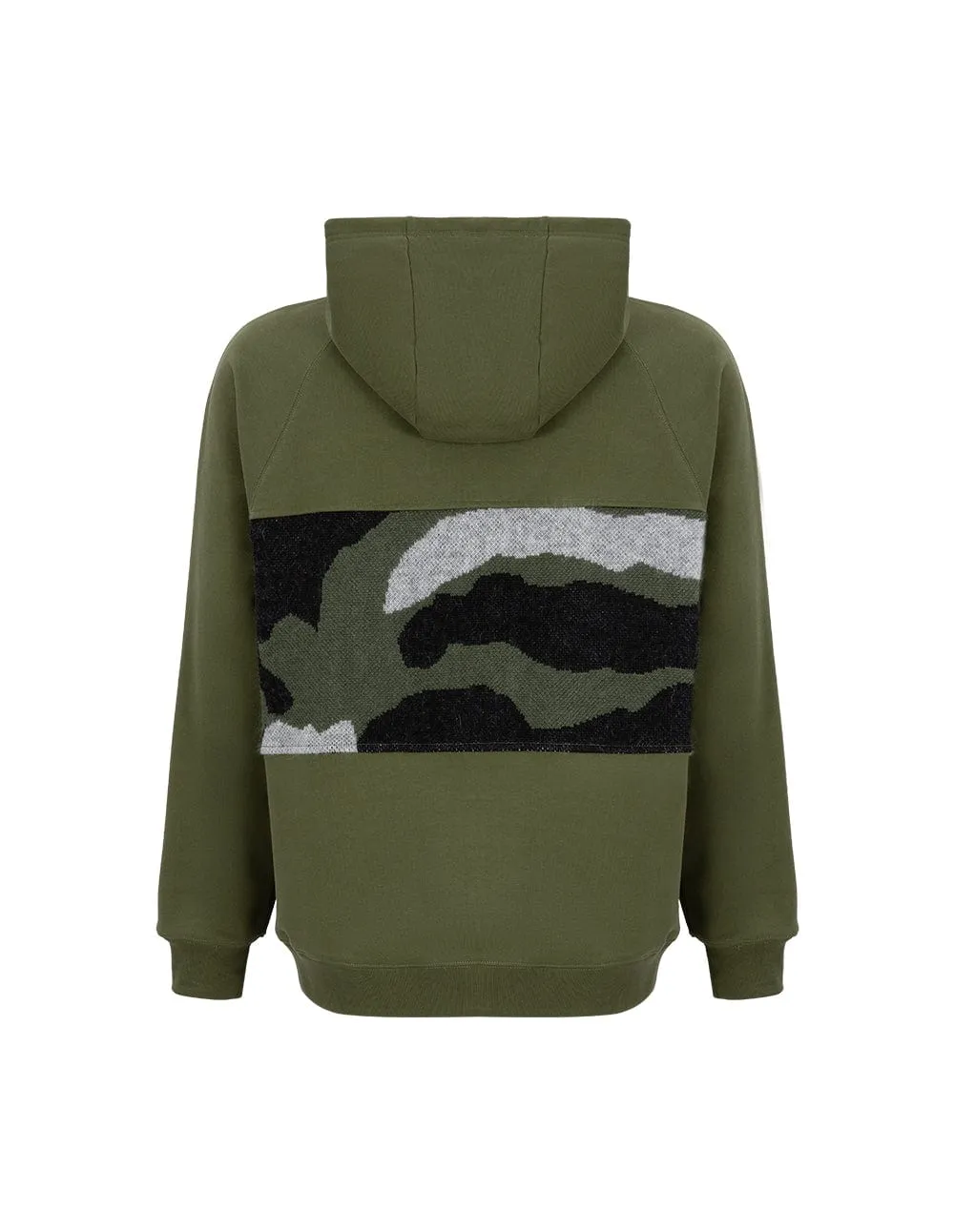 Couple Style Army Green Camouflage Hooded Sweatshirt