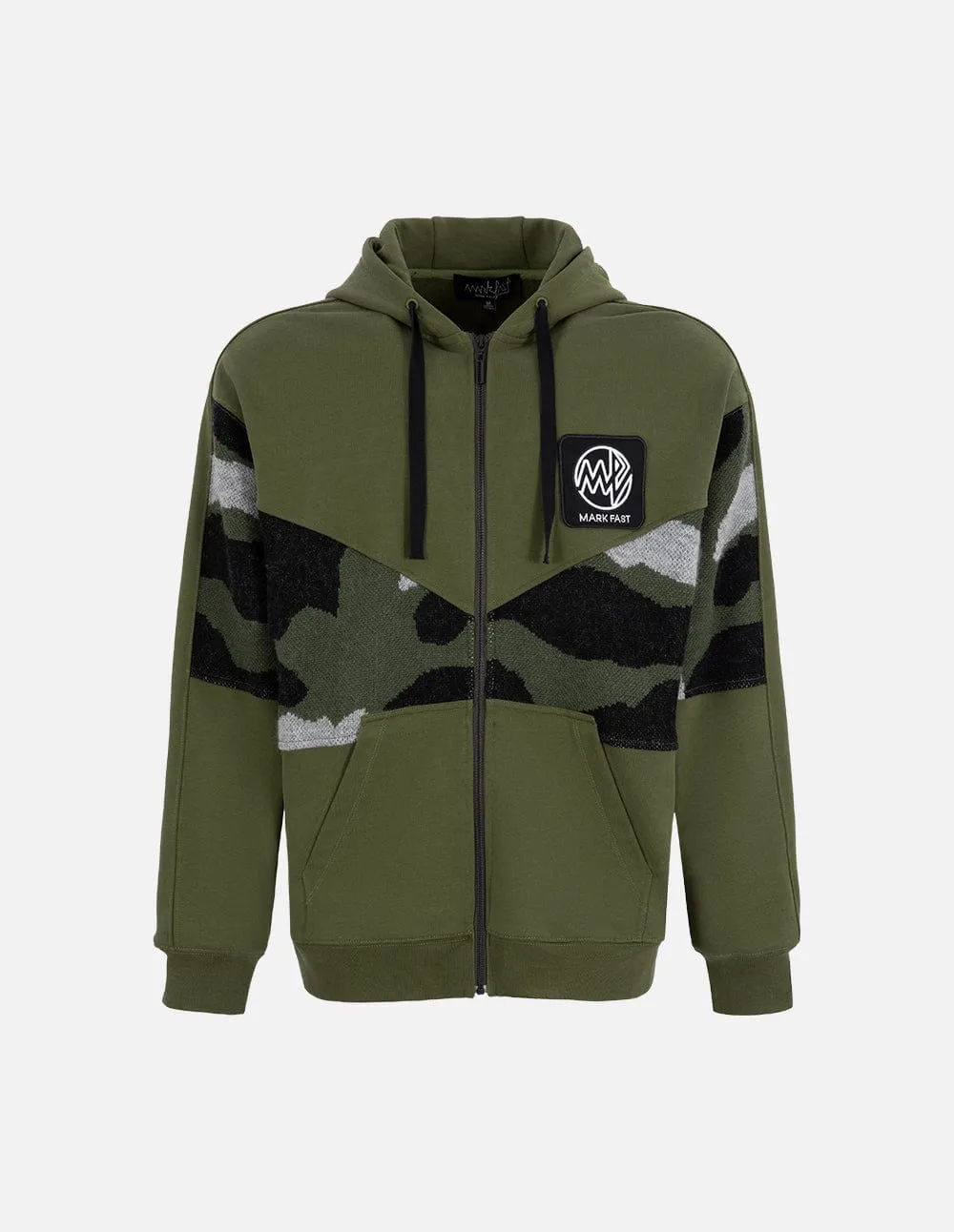 Couple Style Army Green Camouflage Hooded Sweatshirt
