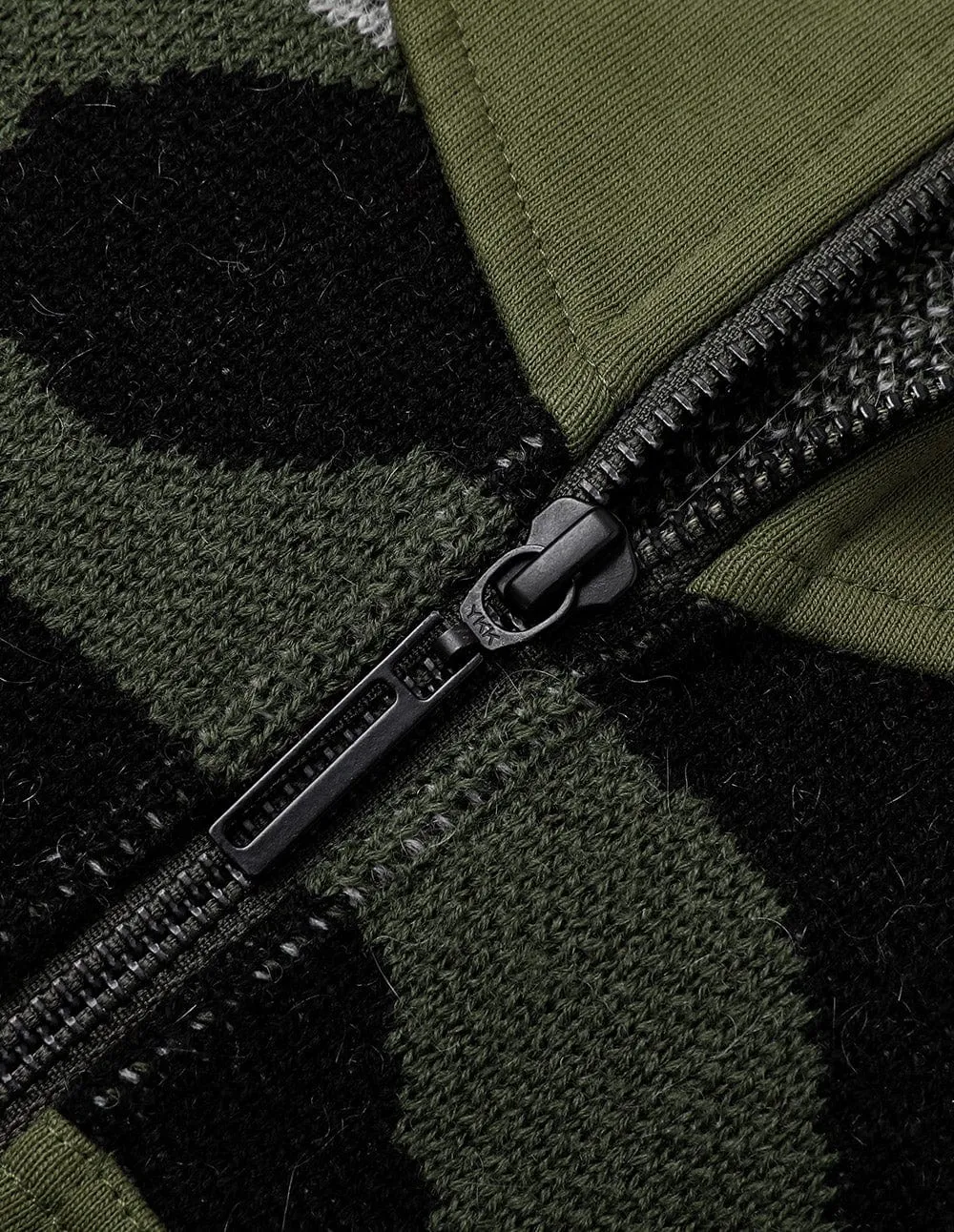 Couple Style Army Green Camouflage Hooded Sweatshirt