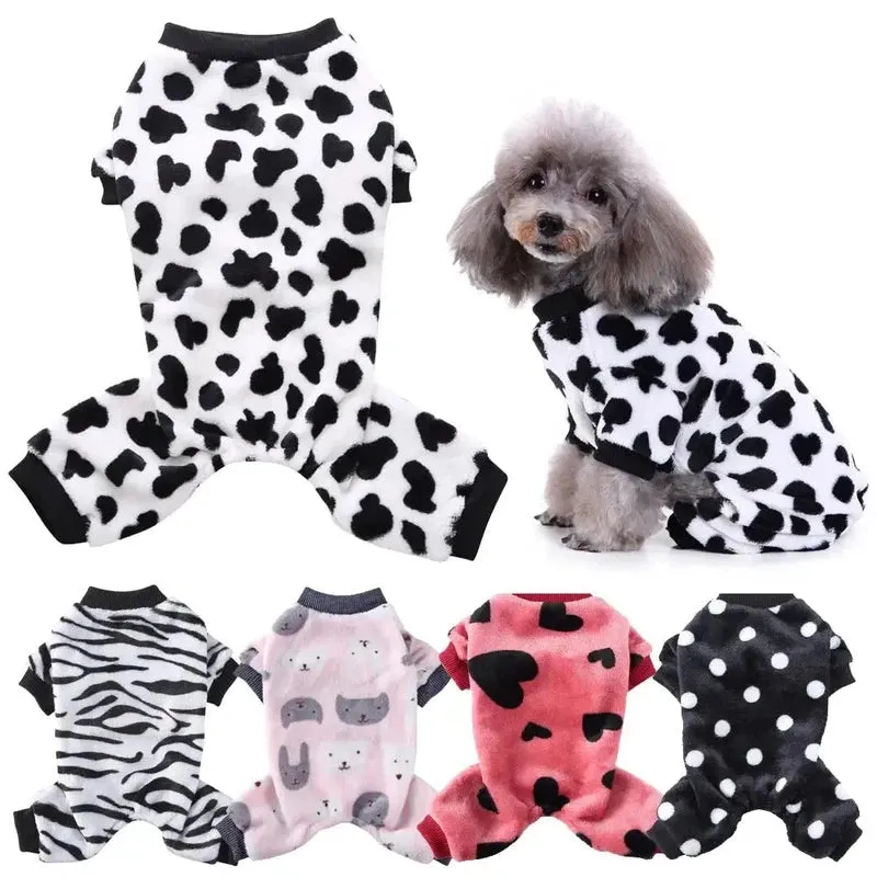 Cozy Halloween Pajamas for Small Dogs