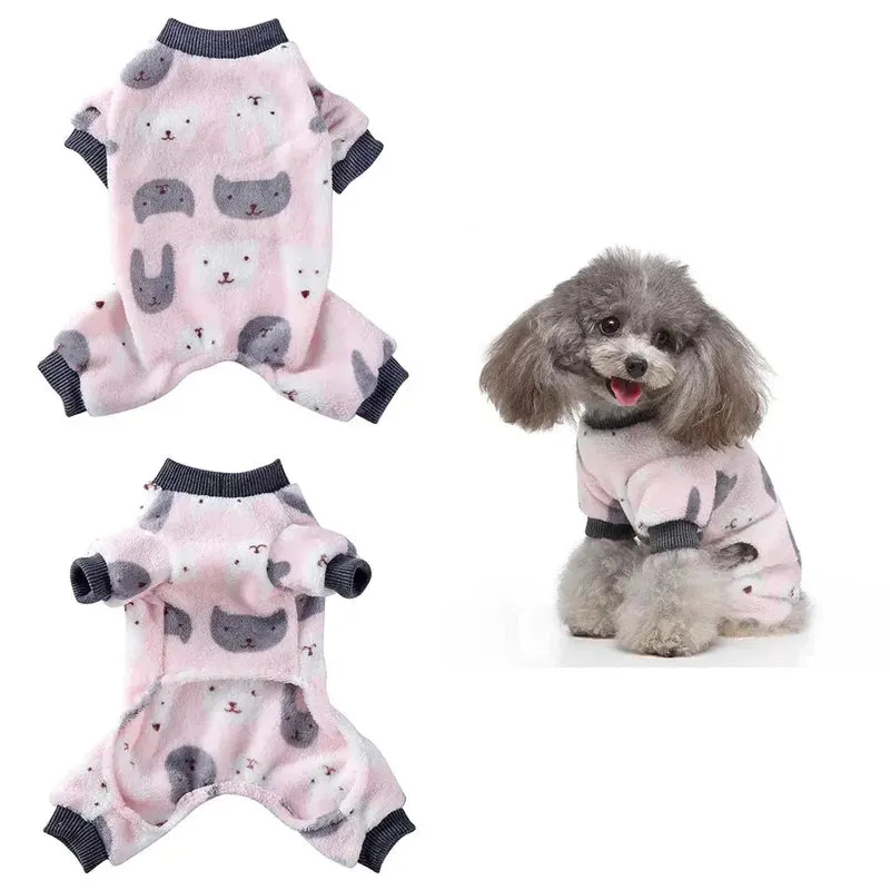 Cozy Halloween Pajamas for Small Dogs
