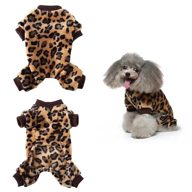 Cozy Halloween Pajamas for Small Dogs
