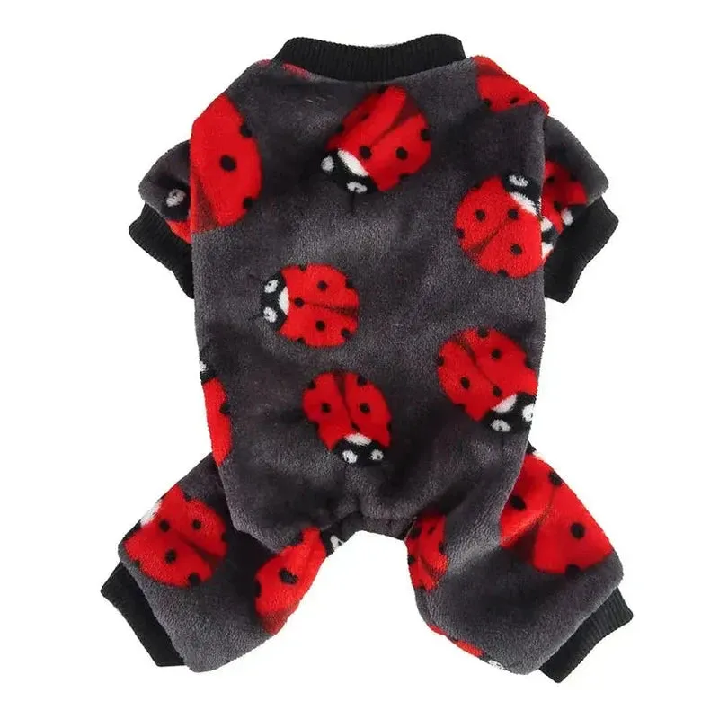 Cozy Halloween Pajamas for Small Dogs