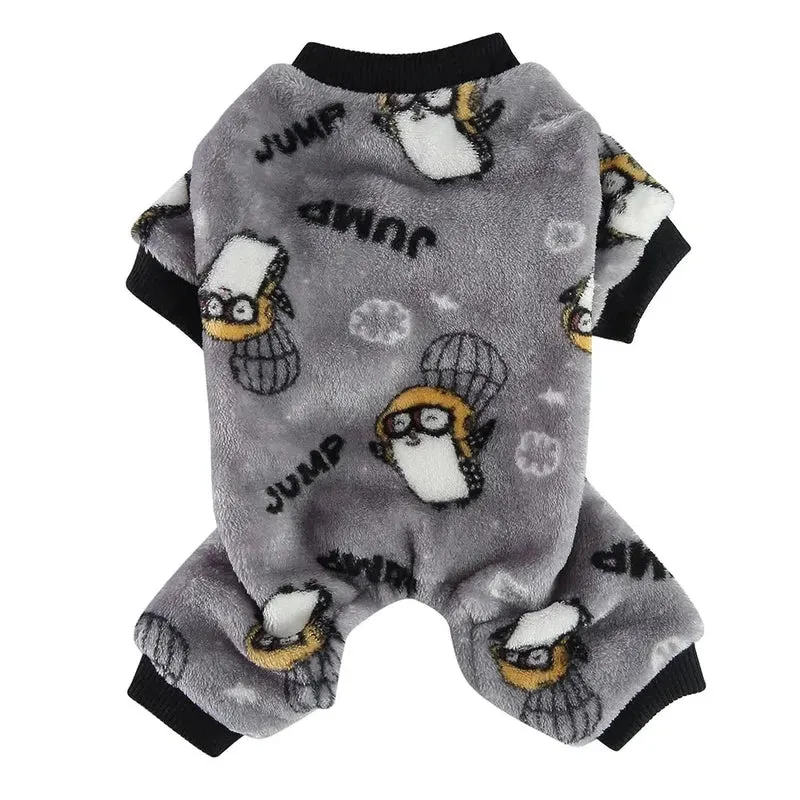 Cozy Halloween Pajamas for Small Dogs