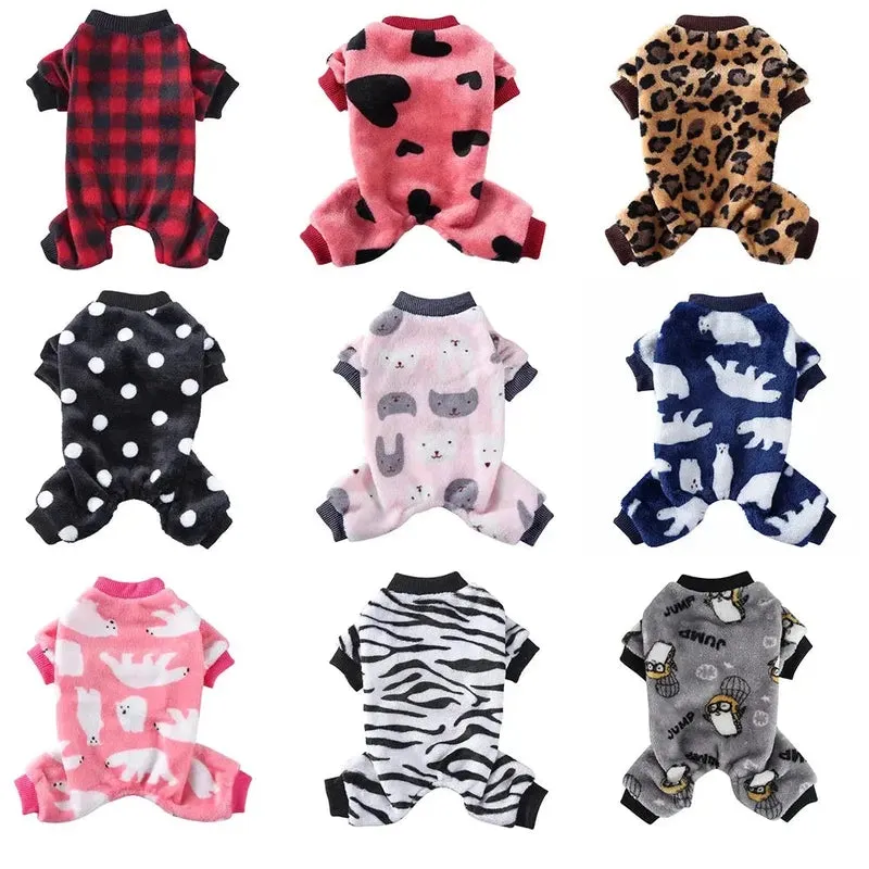Cozy Halloween Pajamas for Small Dogs