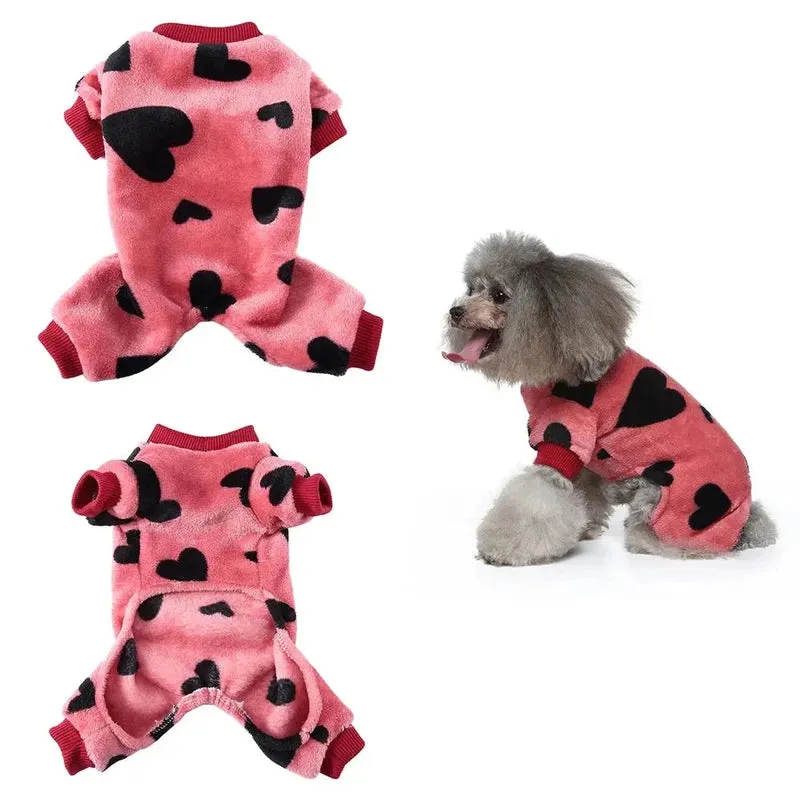 Cozy Halloween Pajamas for Small Dogs