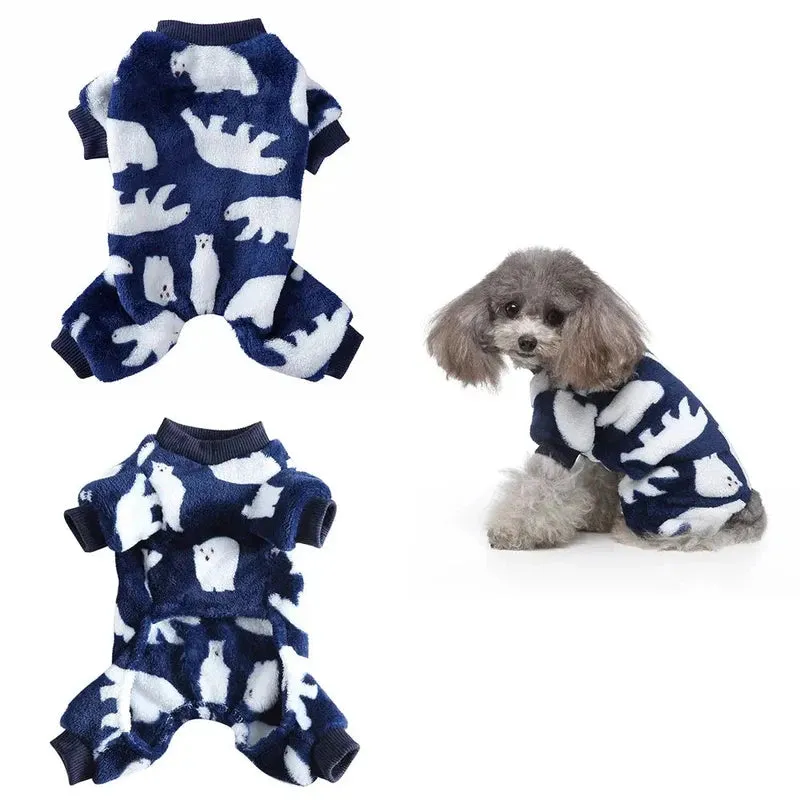 Cozy Halloween Pajamas for Small Dogs