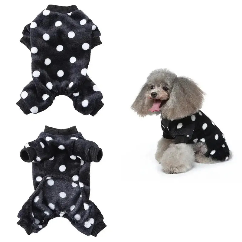Cozy Halloween Pajamas for Small Dogs