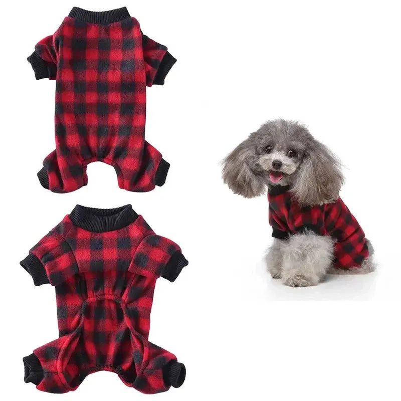 Cozy Halloween Pajamas for Small Dogs