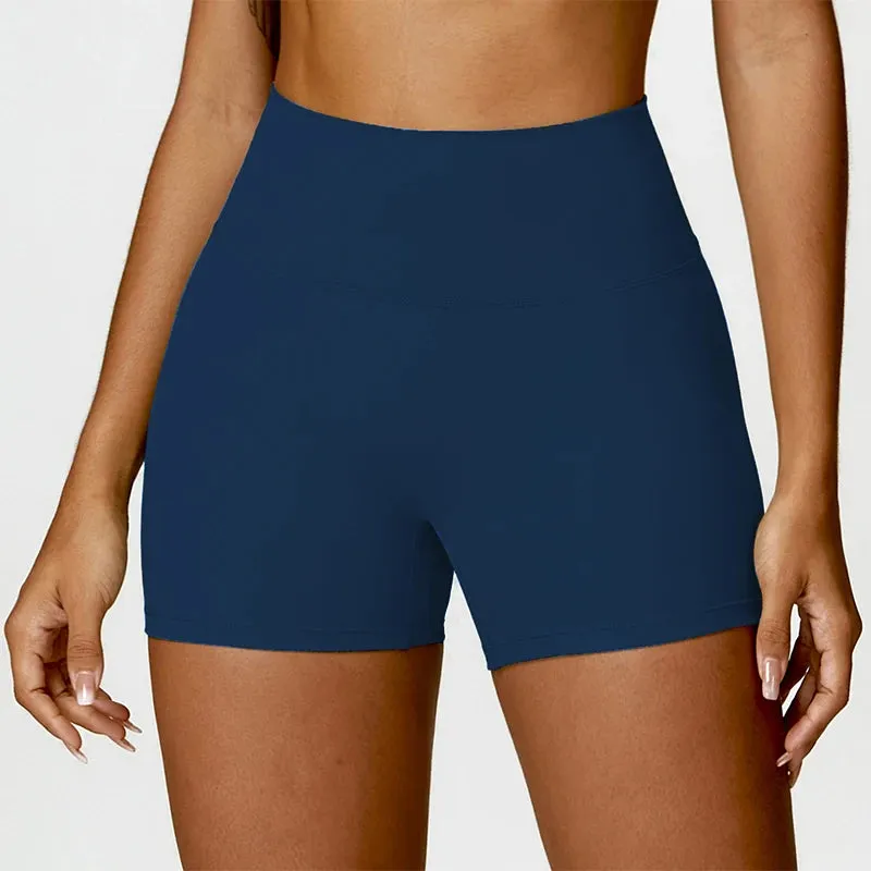 Ctenkevet Solid Color Women Fitness Quick-Dry Sport Short