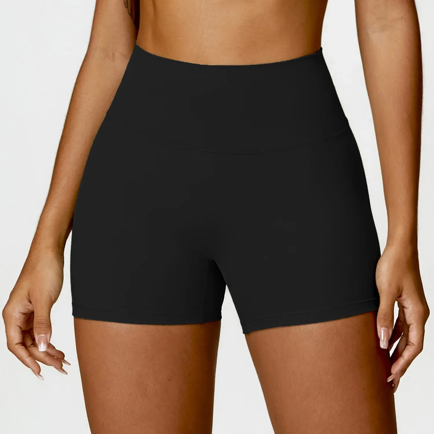 Ctenkevet Solid Color Women Fitness Quick-Dry Sport Short
