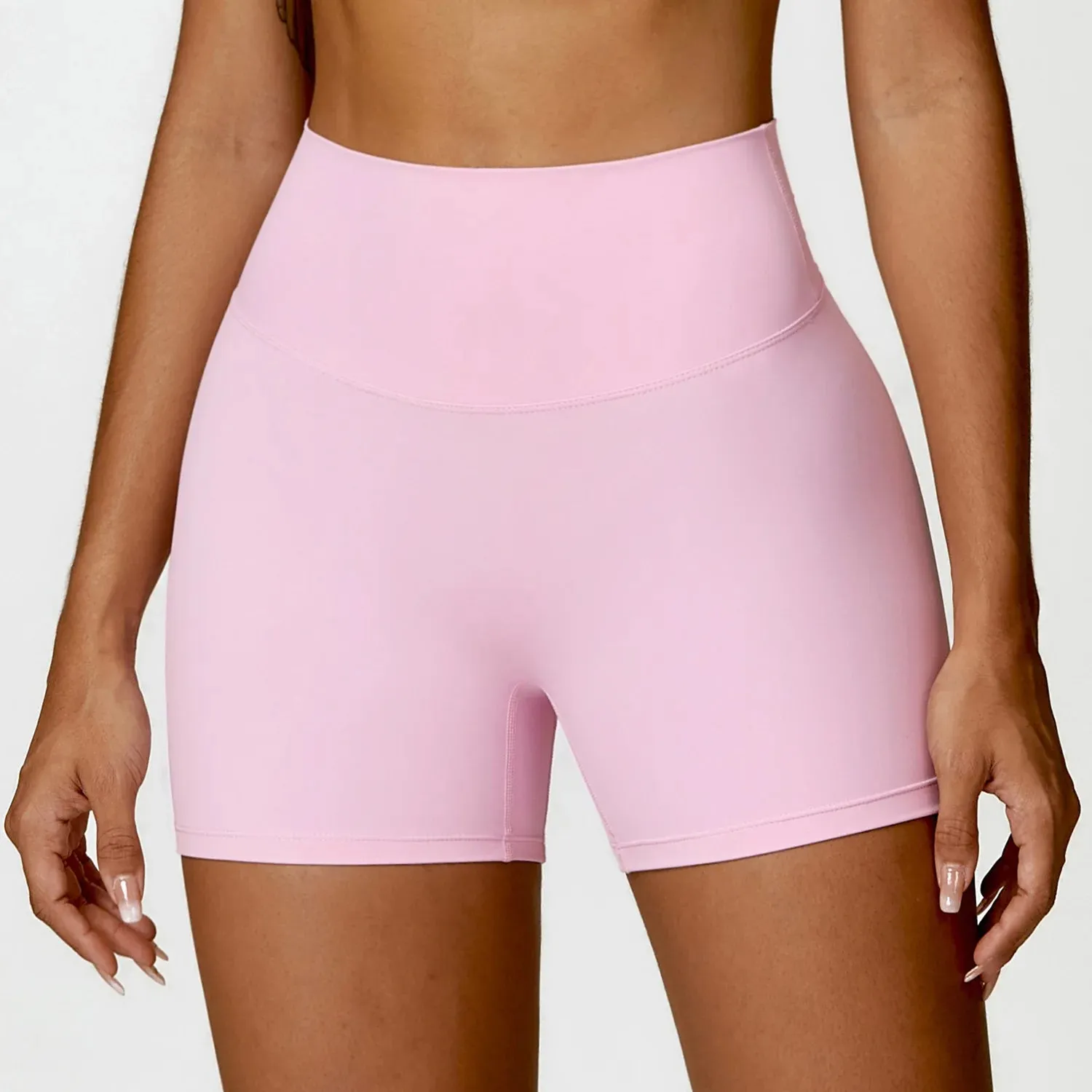 Ctenkevet Solid Color Women Fitness Quick-Dry Sport Short
