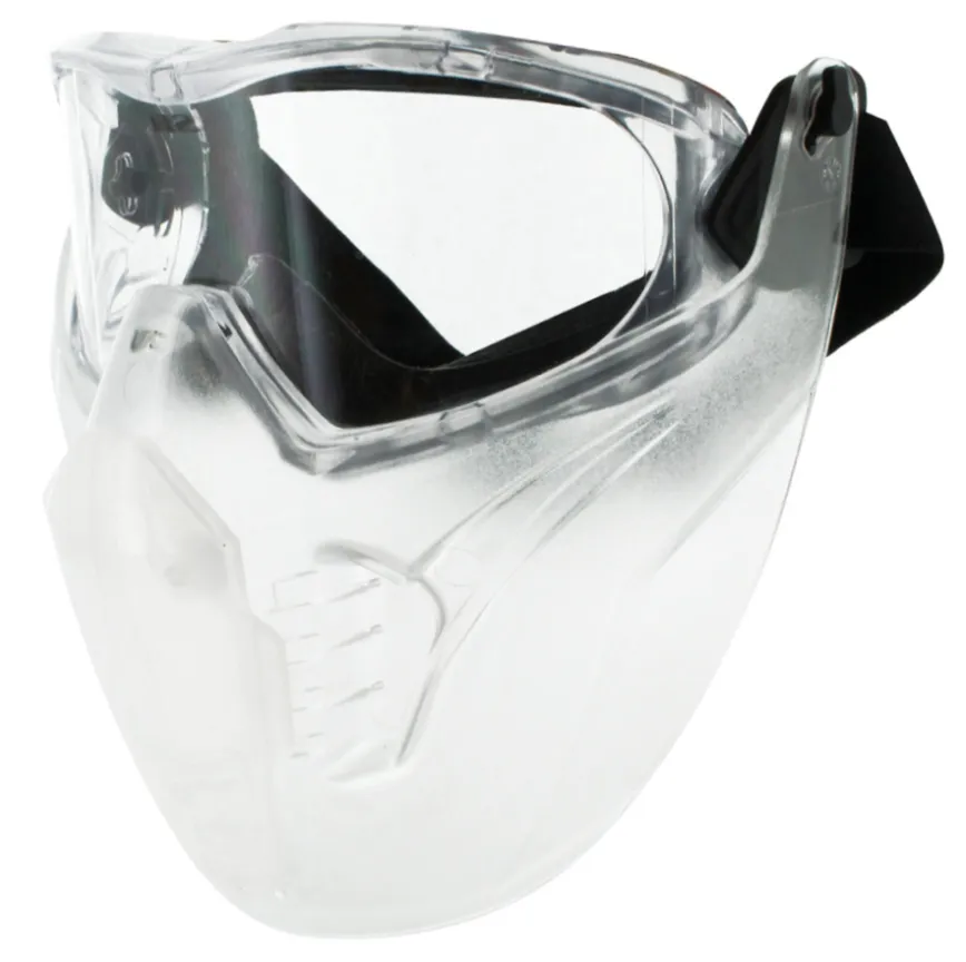 Cyborg Urban Mask & Goggles for Open Face Helmet