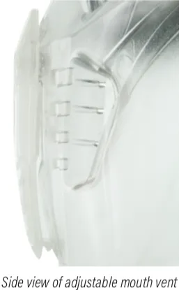 Cyborg Urban Mask & Goggles for Open Face Helmet