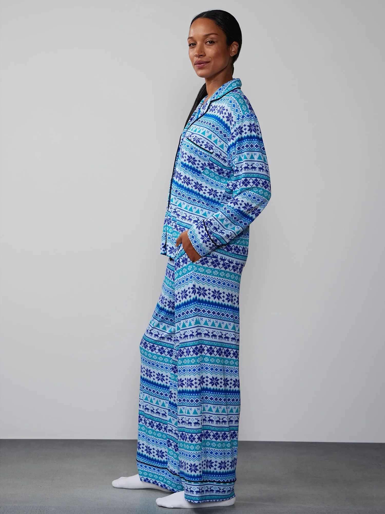 Fair Isle Pajama Set