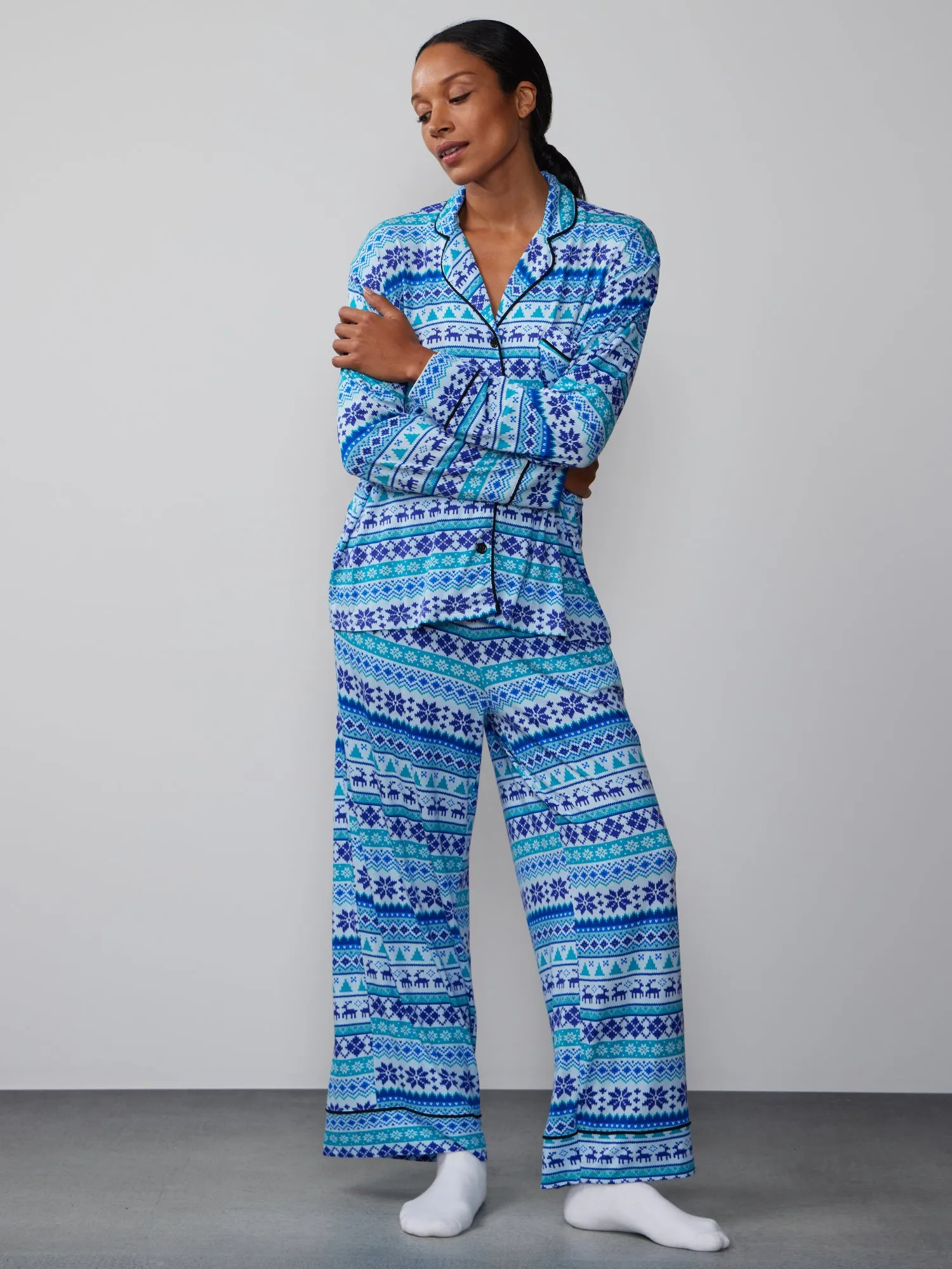 Fair Isle Pajama Set