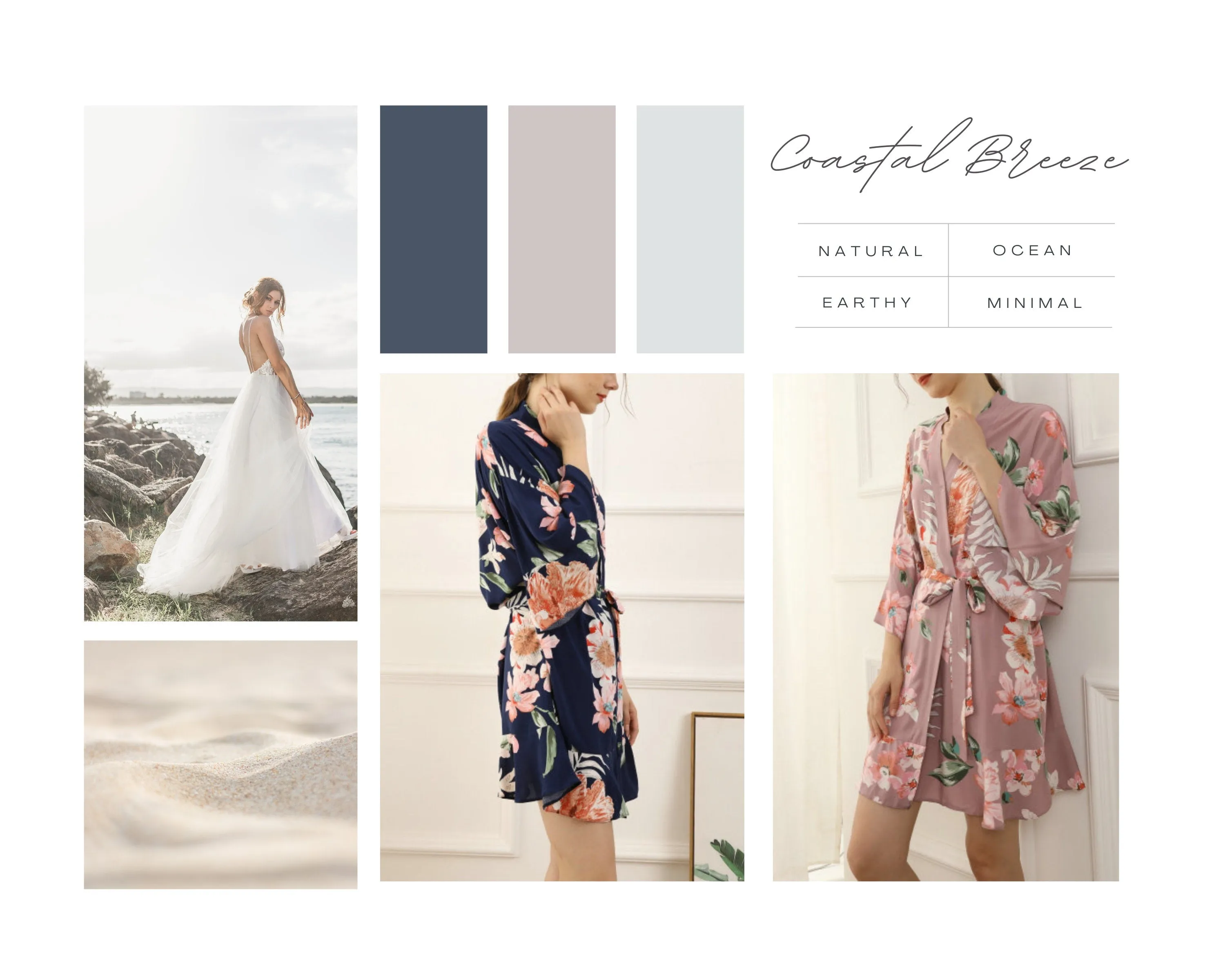 Floral Ruffle Robe | Bridesmaid Robes | Bridal Party Robe| Dusty Blue Cotton Floral Ruffle sleeves Robe| H&C Creations