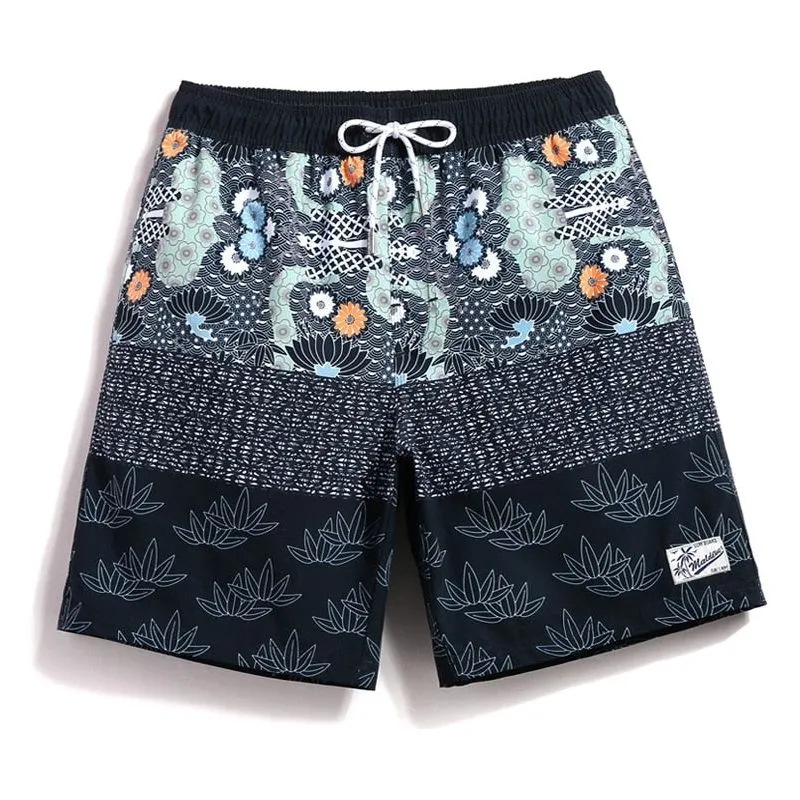GAILANG Brand Men's Quick Dry Swimwear Beach Shorts Boardshorts Men's Bermuda