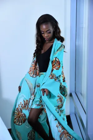 Grammy 2 piece kimono & shorts set