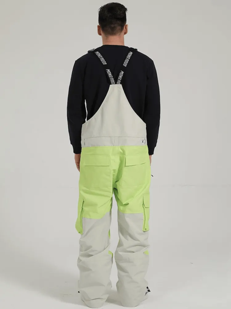 Gsou Snow PowSlayer Colorblock Bibs - Green - Women's